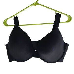 VINCE CAMUTO  BLACK UNDERWIRE BRA WOMENS SIZE 42D